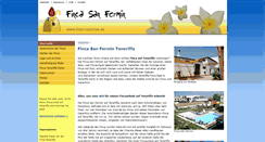 Desktop Screenshot of finca-canarias.de
